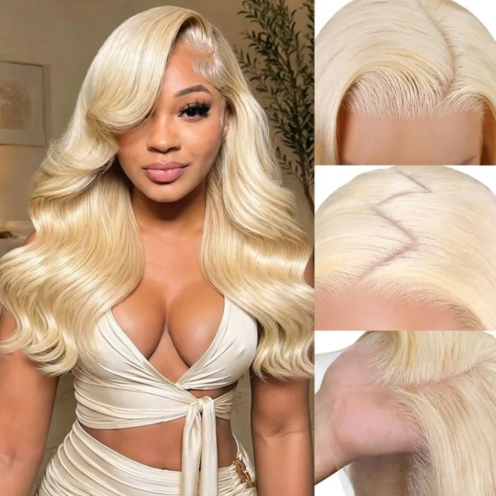 New Blonde Wigs for Women, 18 inch